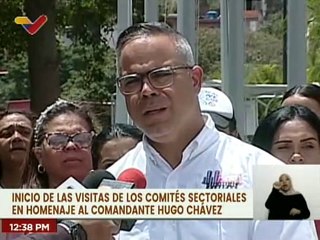 Trabajadores de la administración pública rindieron homenaje al legado del Comandante Hugo Chávez