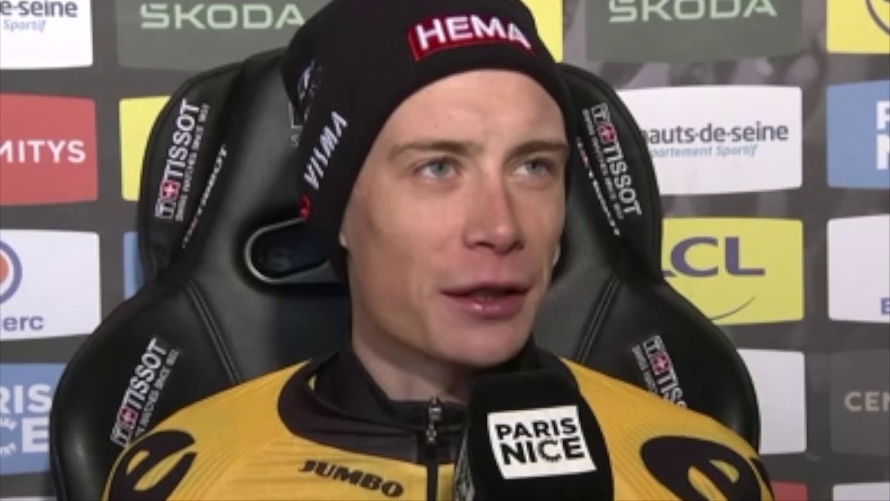 Paris-Nice 2023 - Jonas Vingegaard :  "It’s incredible to have so many strong guys with me. We trained a few times before today and I think we did a good job both in the training and today"