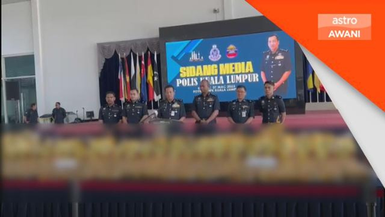 Polis rampas 302kg dadah, tahan 8 individu termasuk dalang