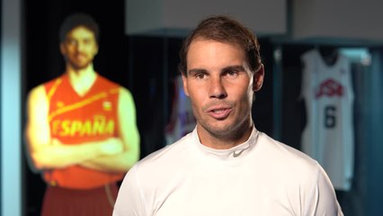 Rafa Nadal sobre la retirada de la camiseta de Pau Gasol
