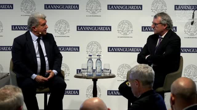 Laporta admite que se plantea la renovación de Xavi incluso si no se gana LaLiga