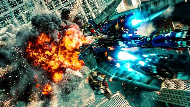 Les Decepticons détruisent la ville, Optimus Prime attaque ! TRANSFORMERS 3 ᴴᴰ