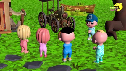 Humpty Dumpty sat on a wall | Nursery Rhymes & Kids Songs | Dolphin Kids Tv