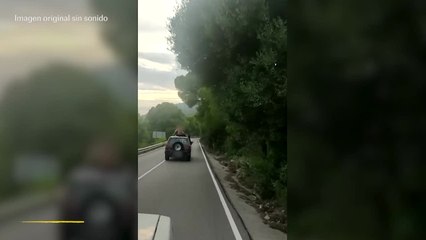 La Guardia Civil investiga a dos hombres por conducción temeraria en Castellón