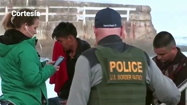 Intentan burlar a autoridades migratorias en una moto acuática