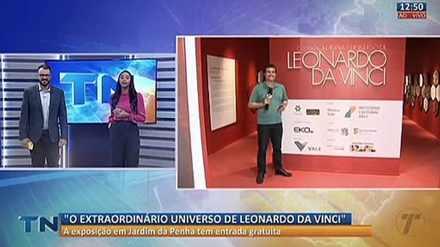Exposição sobre Leonardo da Vinci chega a Vitória