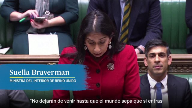 La ministra del Interior del Reino Unido: Si entras ilegalmente en el Reino Unido serás expulsado