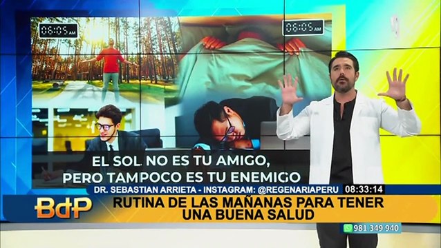 Siga esta rutina de las mañanas para tener buena salud