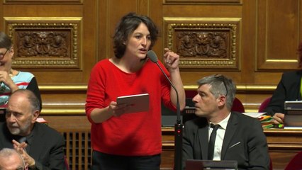 Mélanie Vogel dénonce le report de l'âge de retraite à 64 ans