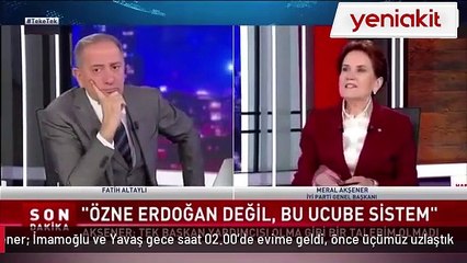 Akşener canlı yayında kimin uzlaştırdığını açıkladı! Gece 02.00'de evime geldiler...