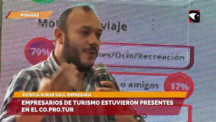 Posadas  Empresarios de turismo estuvieron presentes en el CO.PRO.TUR