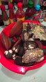 almejas chocolatas pata de mula ostiones moluscos marisco fresco recien pescados del mar playa azul