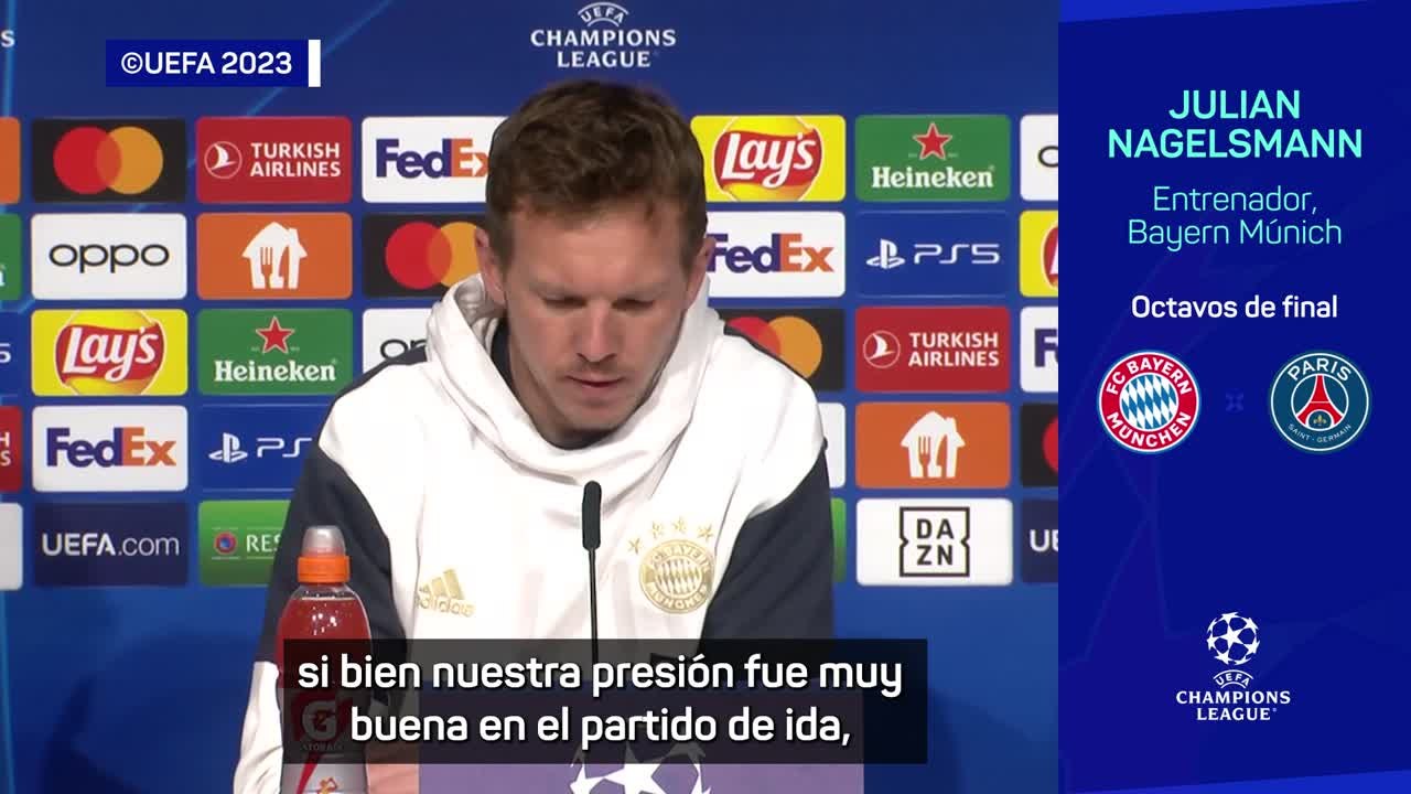 Nagelsmann: "La baja de Neymar no cambia demasiado nuestro enfoque del partido"