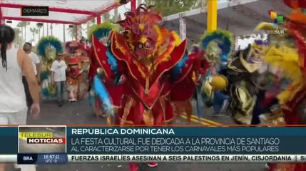 Dominicanos celebraron el desfile de carnaval