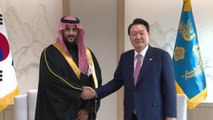 尹, 사우디 국방장관 접견...국방·방산 협력 강화 논의 / YTN