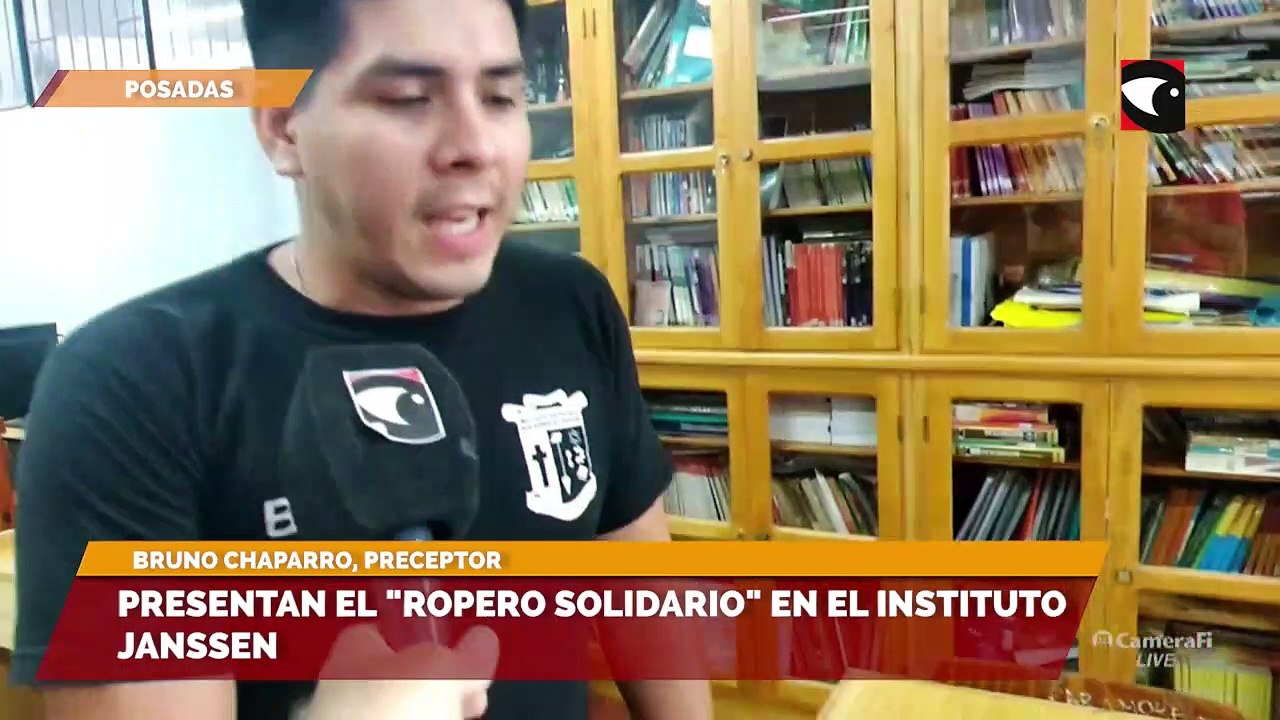 Presentan el "ropero solidario" en el Instituto...
