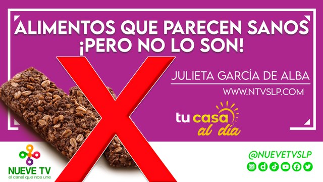 Estos alimentos parecen sanos pero ¡NO LO SON!