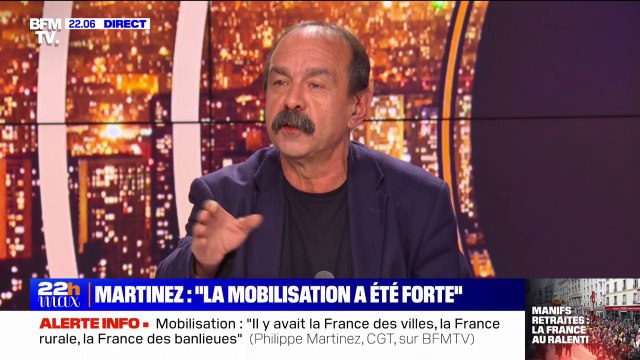 Philippe Martinez (CGT): C'était une mobilisation en semaine et on fait plus fort que le samedi