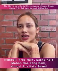 Kembali Tak Pakai Tudung, Influencer Cantik Ini Mohon Doa Yang Positif
