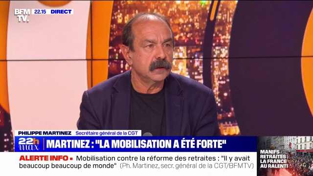 Philippe Martinez (CGT): La France à l'arrêt, c'était une image