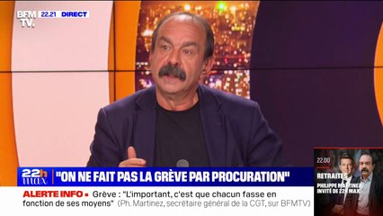 Philippe Martinez (CGT) sur les blocages: "Ça peut aller plus loin"