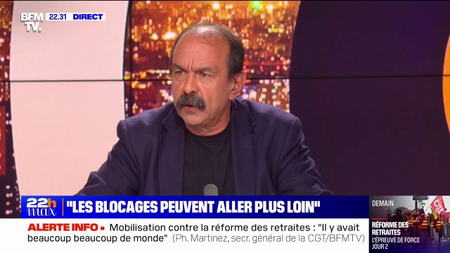 Philippe Martinez (CGT): Demain, c'est une journée de mobilisation importante