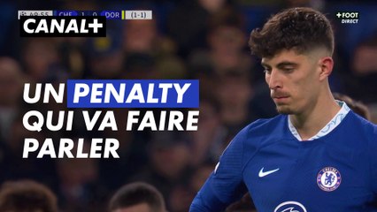 Un penalty manqué ... mais retiré par l'arbitre ! - Chelsea / Dortmund - Ligue des Champions