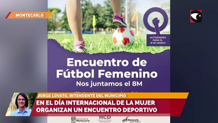 En el día internacional de la mujer organizan un encuentro deportivo