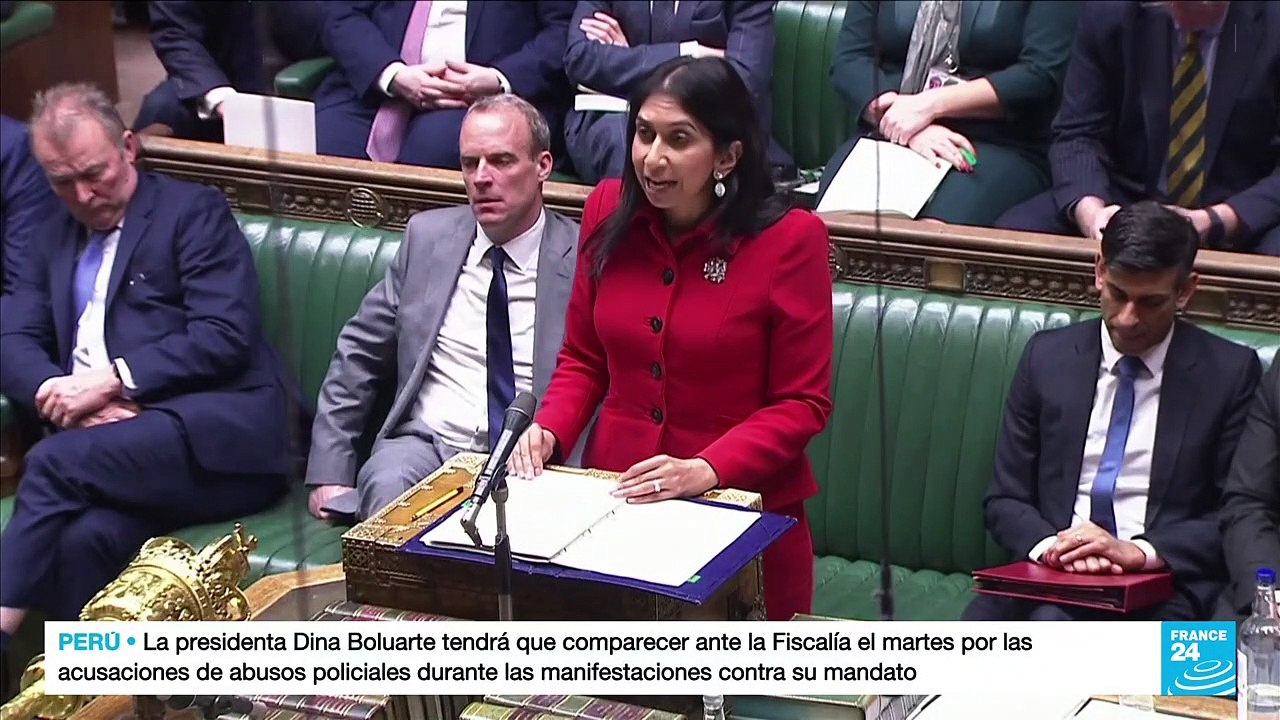 Rishi Sunak presentó polémica proyecto de ley antimigrantes