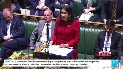 Rishi Sunak presentó polémica proyecto de ley antimigrantes