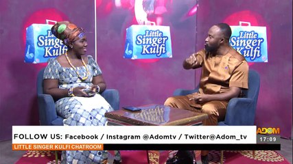 Little Singer Kulfi Chat Room on Adom TV (7-3-23)