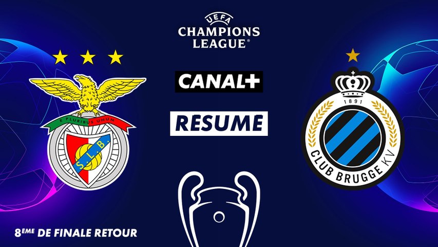 Le résumé vidéo de Benfica Lisbonne - Club Bruges