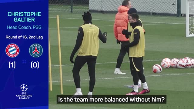 Is Neymar missing for Bayern v PSG a handicap?