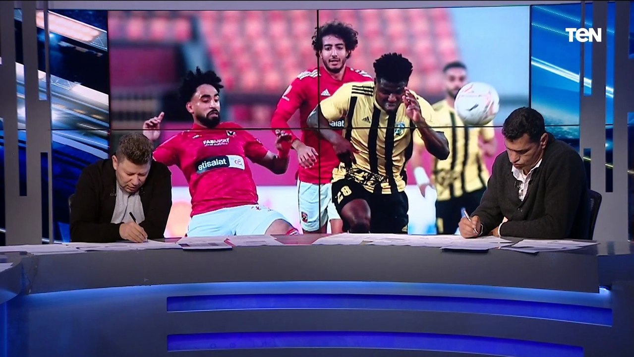 من 0 لـ 10  تقييمات صادمة للاعبي الأهلي أمام المقاولون من وجهة نظر رضا عبد العال وأبو الدهب