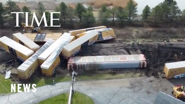 Officials Say Norfolk Southern's Second Train Derailment in Ohio in One Month Poses No Public Risk