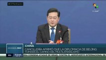 Ministro de Relaciones Exteriores de China afirma que el país apuesta por el multilateralismo