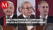 AMLO reitera confianza en el trabajo de López-Gatell y Jorge Alcocer por falsos rumores