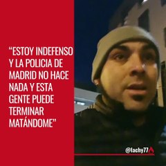 Lázaro Mireles denuncia  amenazas en Madrid