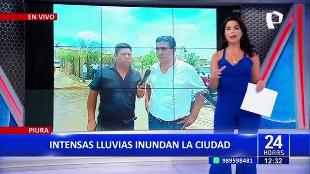 Piura: intensas lluvias dejan la ciudad inundada y más de 2 mil viviendas afectadas