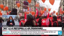 Informe desde París: sindicatos catalogan movilizaciones contra reforma pensional como 