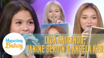 Janine, Angela, and Lyca react to their throwback photos | Magandang Buhay