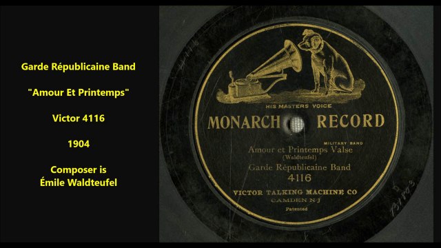 Amour Et Printemps - Garde Républicaine Band (1904)