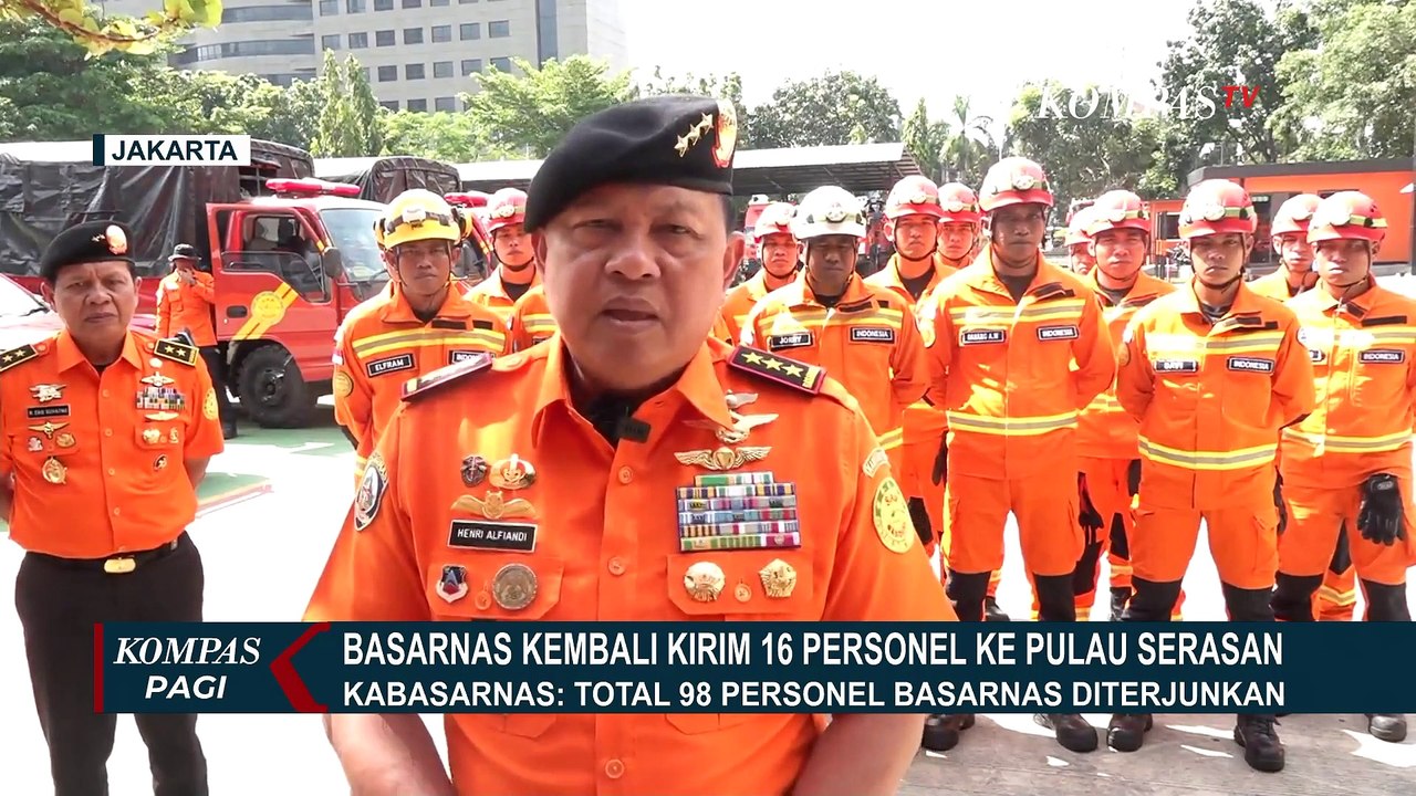 Proses Evakuasi Korban Longsor di Pulau Serasan, Basarnas Terjunkan Total 98 Personel!