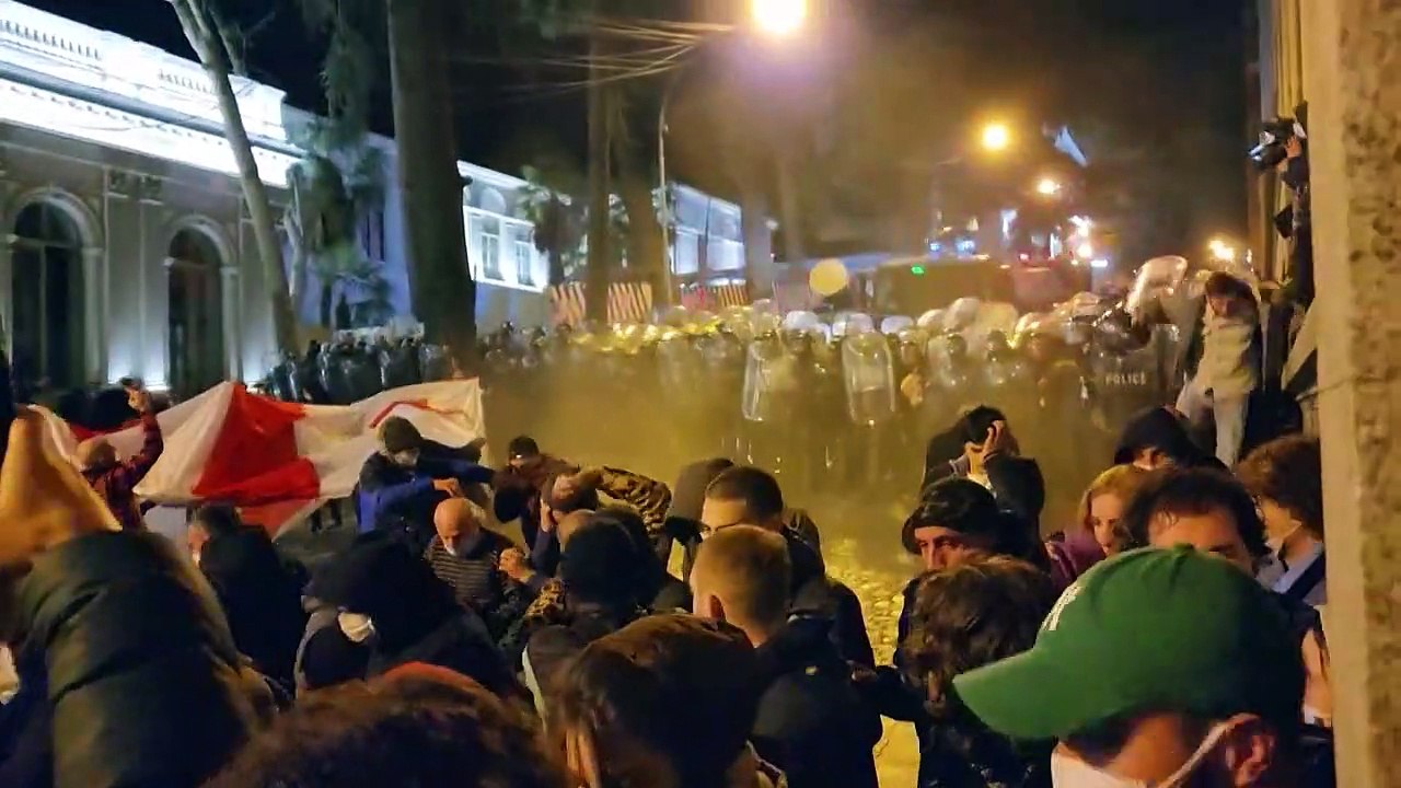 Protestos na Geórgia