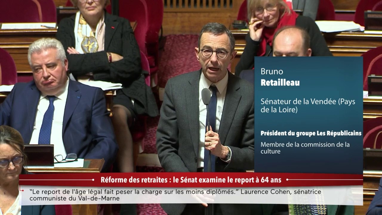 "Cela fait cinq jours et cinq nuits que nous avons affaire à une obstruction." Bruno Retailleau