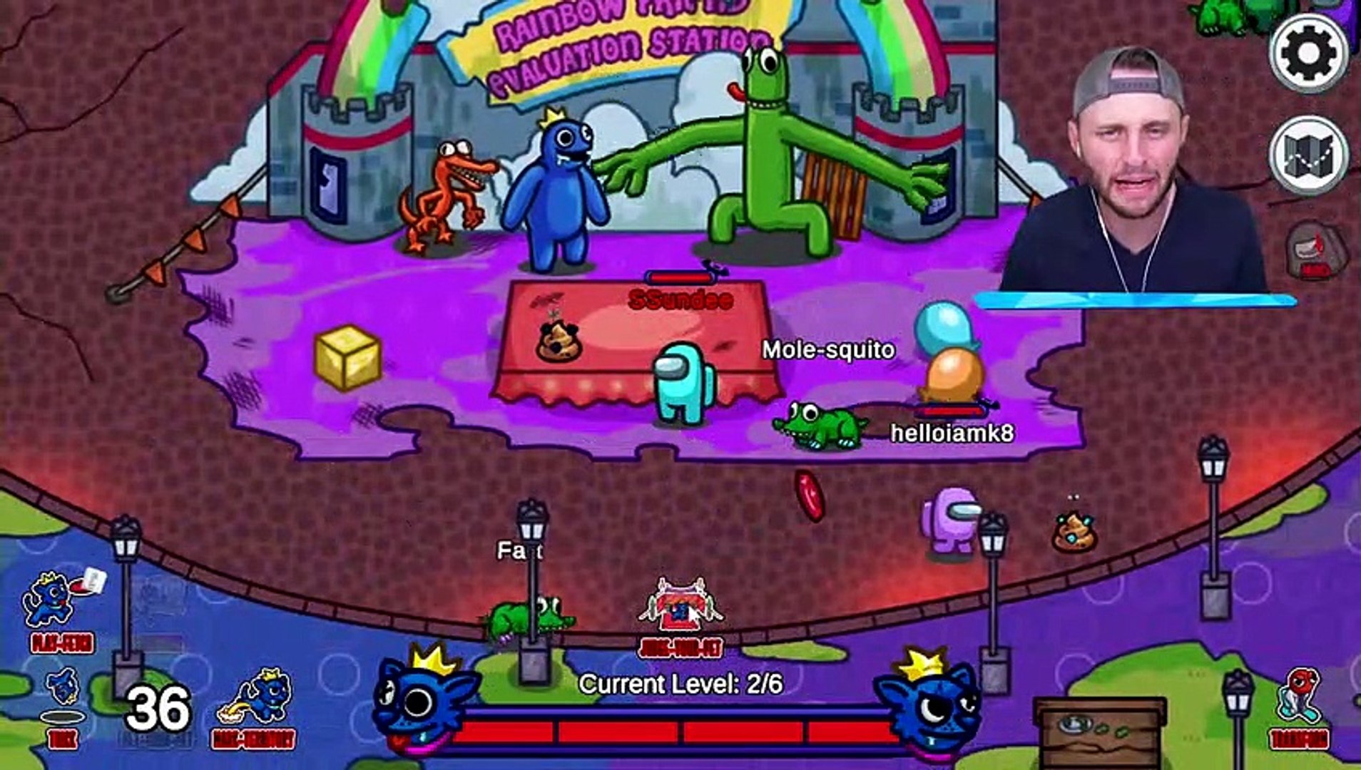 ⁣SSUNDEE Rainbow Friends as PETS in Among Us