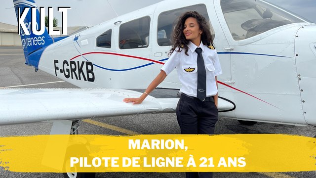 Marion, 21 ans, pilote de ligne