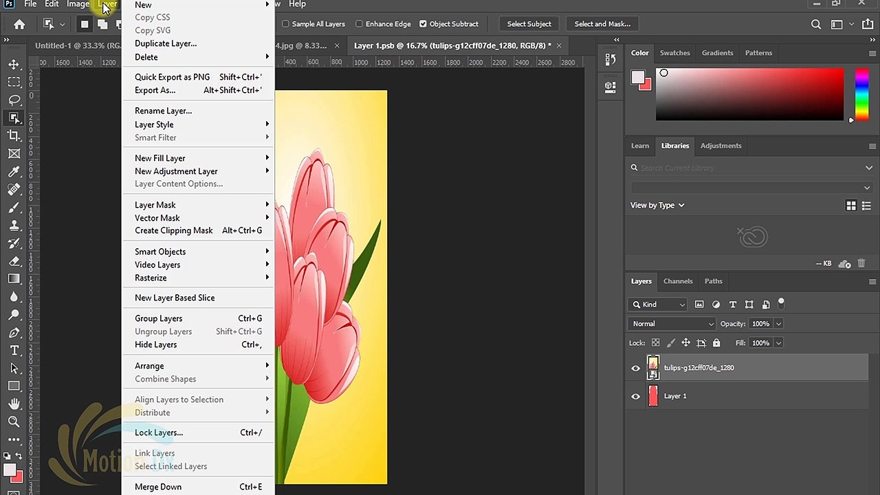 Create Mockup Design - Short Photoshop Tutorial by Motion Dx