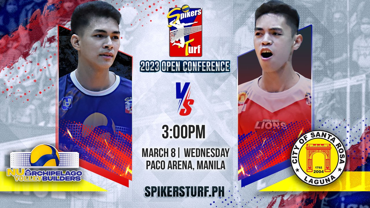 GAME 1 MARCH  8, 2023 | NU-ARCHIPELAGO BUILDERS vs SANTA ROSA CITY LIONS  |  OPEN CONFERENCE