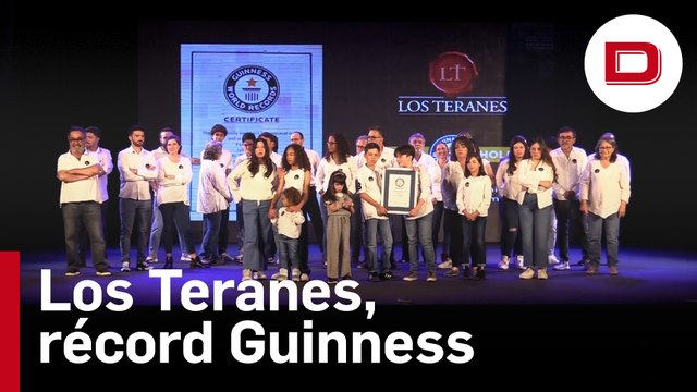 Los Teranes, la familia numerosa que ha batido un récord Guinness en Ecuador